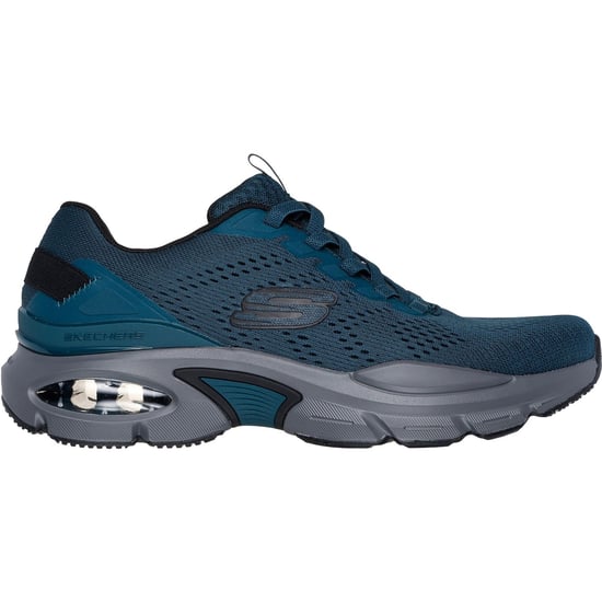 Skechers Skech-Air Ventura Textiel Heren Teal/Zwart Trainers - Image 5