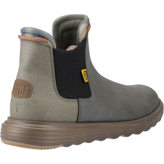HEYDUDE Branson Classic Polyurethaan Herenschoenen Donker Olijf/Espresso - Image 2