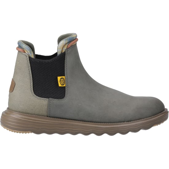 HEYDUDE Branson Classic Polyurethaan Herenschoenen Donker Olijf/Espresso - Image 5