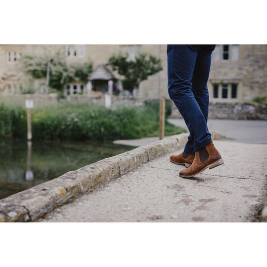 Cotswold Corsham Leren Heren Kamelen Laarzen - Image 6
