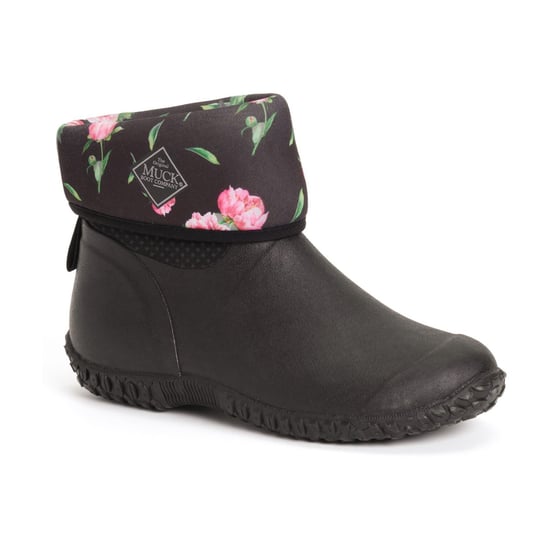 Muck Boots RHS Muckster II Korte Charcoal Print Gummijassen Schoenen - Image 5