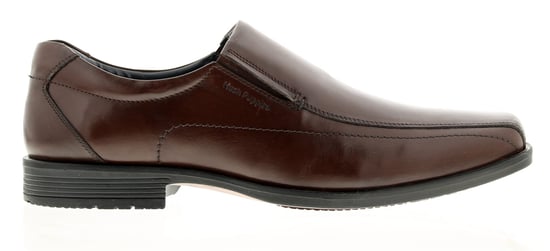 Hush puppies brody slip op leer heren smart shoes bruin - Image 2