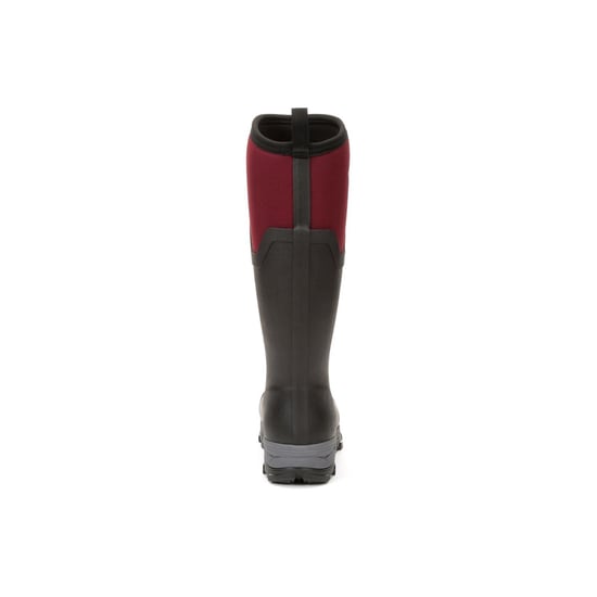 Muck Boots Arctic Ice Hoge Rubber Zwarte/Bordeaux Wellington Boots - Image 2