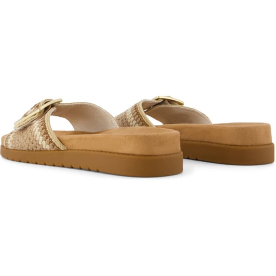 TOMS Marin Slide Textiel Dames Amandel Multi Sandalen - Image 2