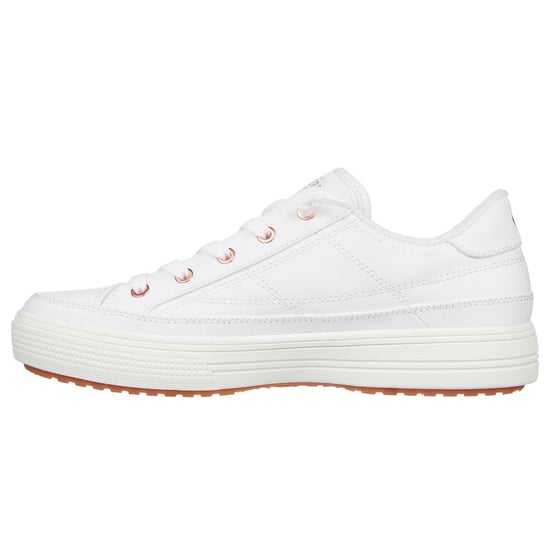 Skechers Arch Fit Arcade - Tot Ziens Katoenen Dames Witte Sneakers - Image 4