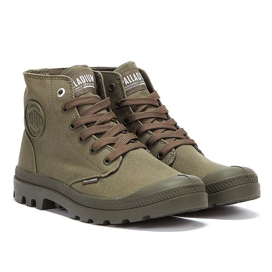 Palladium Pampa Hi Mono Chrome Groene Boots - Image 1