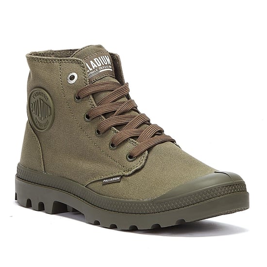 Palladium Pampa Hi Mono Chrome Groene Boots - Image 2