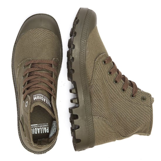 Palladium Pampa Hi Mono Chrome Groene Boots - Image 6