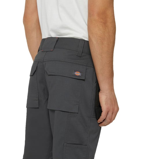 Dickies Multi Pocket Utility Polyester Grijze Werkbroek voor Mannen - Image 5