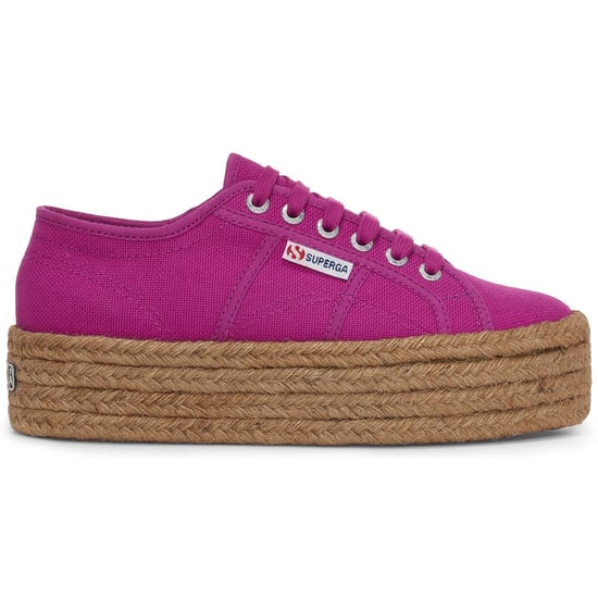 Superga 2790 Touw 100% Katoen Dames Violet Paars Trainers - Image 5