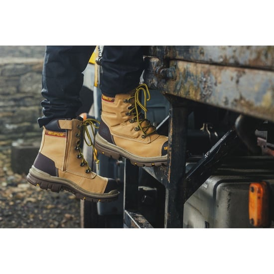 Caterpillar Premier Leren Waterproof Veiligheidslaars Heren - Image 6