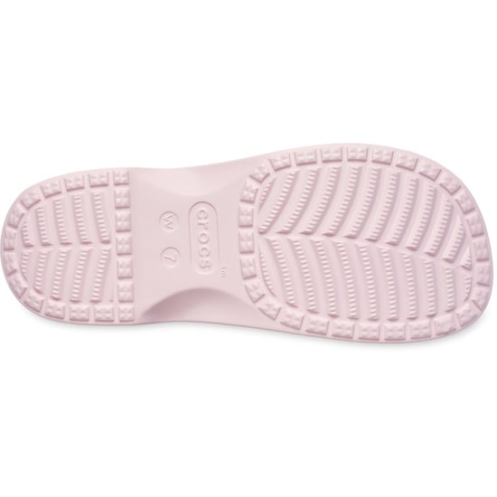 Crocs Classic Cross Strap Thermoplastische Dames Roze Melk Sandalen - Image 4