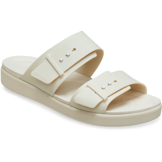 Crocs Brooklyn Buckle Dames Sandalen in Sandstone - Image 1