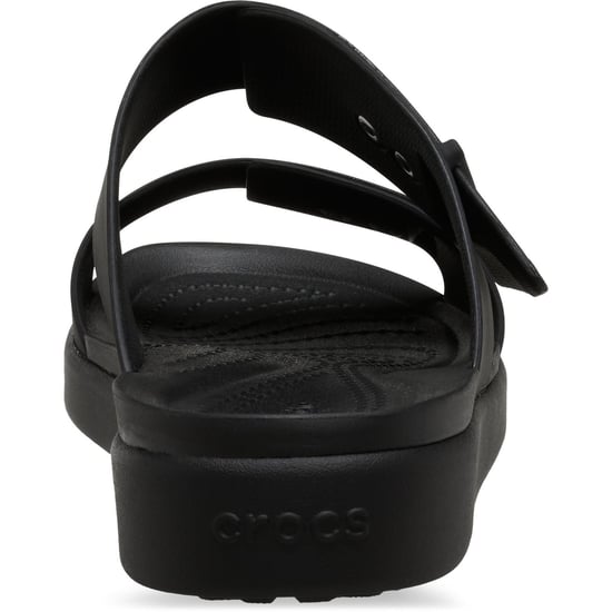 Crocs Brooklyn Buckle Dames Zwarte Sandalen - Image 2