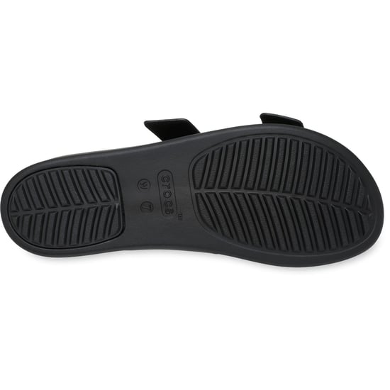 Crocs Brooklyn Buckle Dames Zwarte Sandalen - Image 4