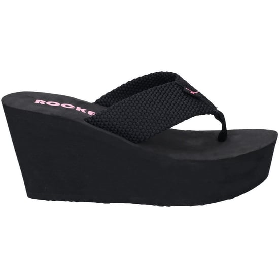 Rocket Dog Diver instapsandalen met webbing en sleehak voor dames - Image 2