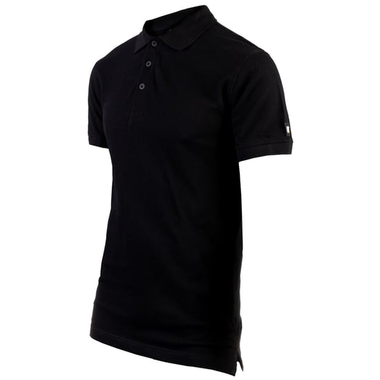 Caterpillar Essentials Katoenen Zwart Polo Shirt voor Mannen - Image 2