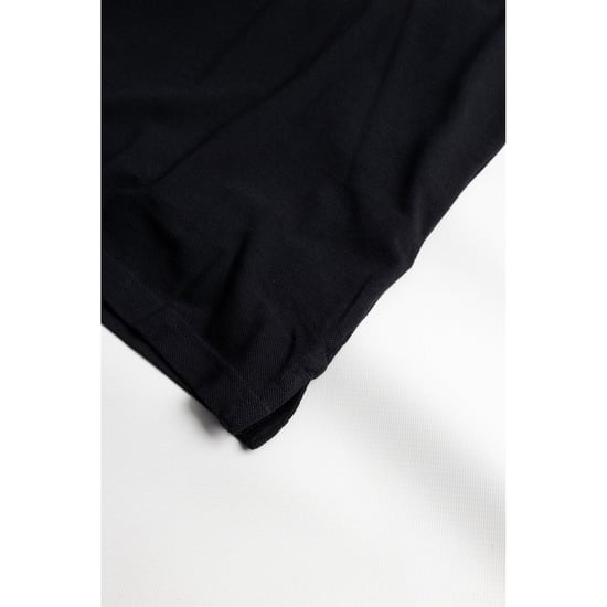 Caterpillar Essentials Katoenen Zwart Polo Shirt voor Mannen - Image 6