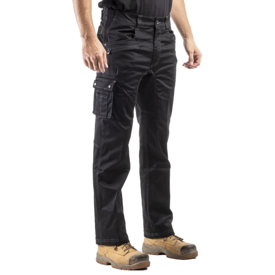 Caterpillar Operator FX Katoenen Zwarte Outdoor Broek voor Mannen - Image 2