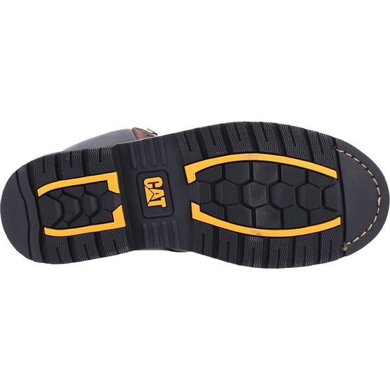 Caterpillar Powerplant Nubuck Bruin Brede Pasvorm Veiligheidslaarzen - Image 3