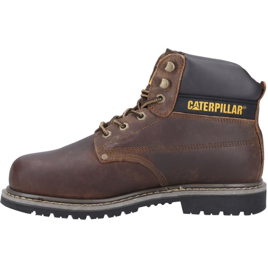 Caterpillar Powerplant Nubuck Bruin Brede Pasvorm Veiligheidslaarzen - Image 4