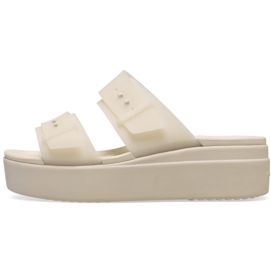 Crocs Brooklyn Buckle Low Dames Sandalen in Sandsteen - Image 6