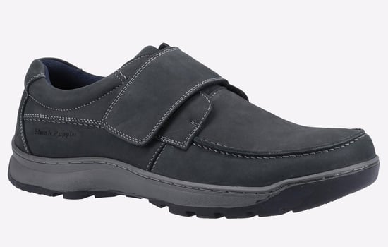 Hush Puppies Casper Leren Heren Marineblauwe Nubuck Loafers - Image 2