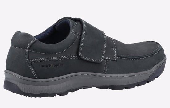 Hush Puppies Casper Leren Heren Marineblauwe Nubuck Loafers - Image 3