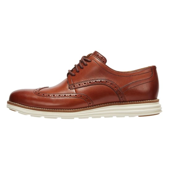 Cole Haan ØriginalGrand Shortwing Oxford Heren Bruin / Wit Brogues - Image 1