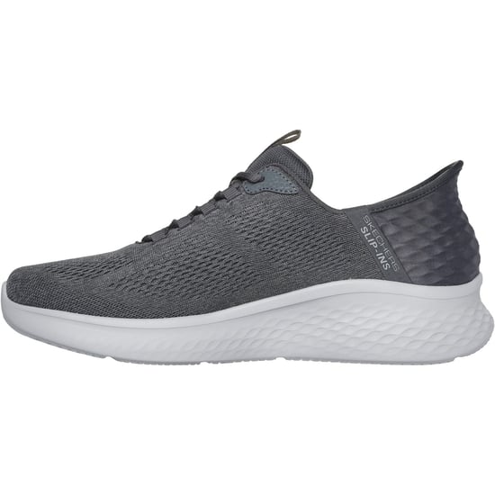 Skechers Skech-Lite Pro Primebase Textiel Heren Charcoal/Blauwe Sneakers - Image 4