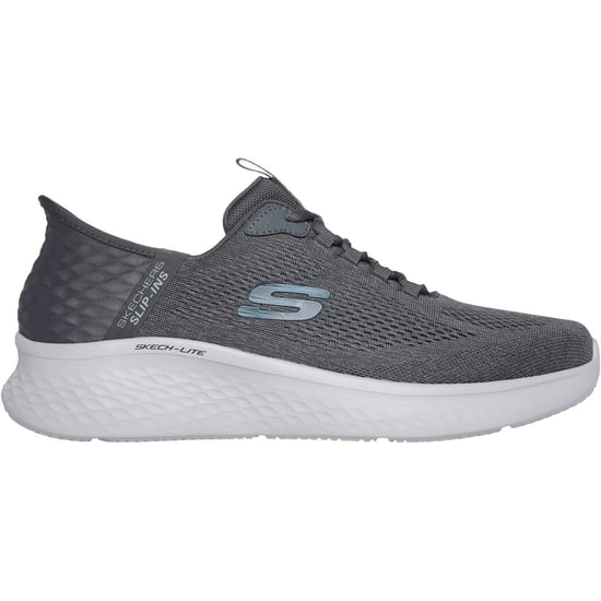 Skechers Skech-Lite Pro Primebase Textiel Heren Charcoal/Blauwe Sneakers - Image 5