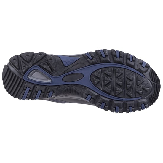 Cotswold Abbeydale Low Polyester Heren Wandelschoenen In Blauw/Zwart/Grijs. - Image 3