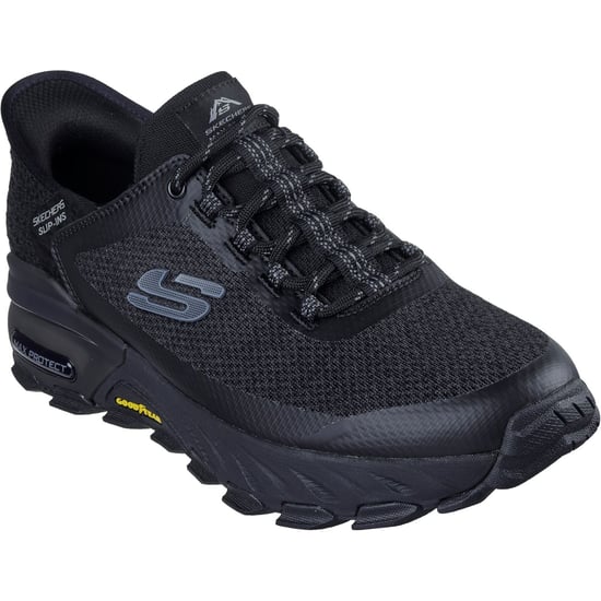 Skechers Max Protect Assembly Textiel Heren Zwarte Wandelschoenen - Image 1