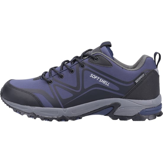 Cotswold Abbeydale Low Polyester Heren Wandelschoenen In Blauw/Zwart/Grijs. - Image 5