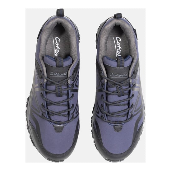 Cotswold Abbeydale Low Polyester Heren Wandelschoenen In Blauw/Zwart/Grijs. - Image 6