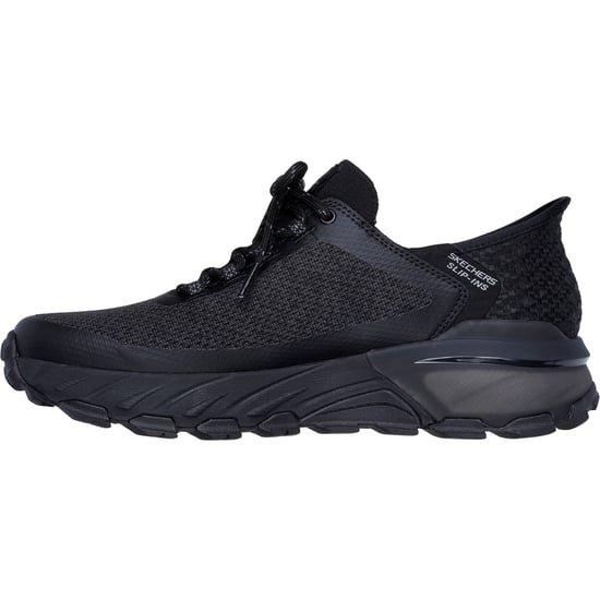 Skechers Max Protect Assembly Textiel Heren Zwarte Wandelschoenen - Image 4