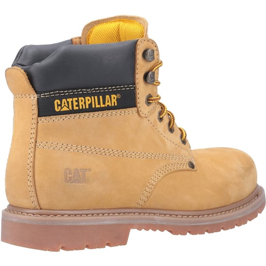 Caterpillar Powerplant Nubuck Honing Brede Pasvorm Veiligheidslaarzen - Image 2