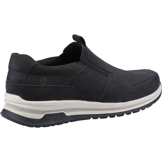 Hush Puppies Cole Leren Herenschoenen in Zwart Nubuck - Image 2