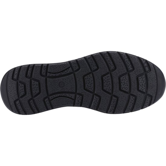 Hush Puppies Cole Leren Herenschoenen in Zwart Nubuck - Image 3