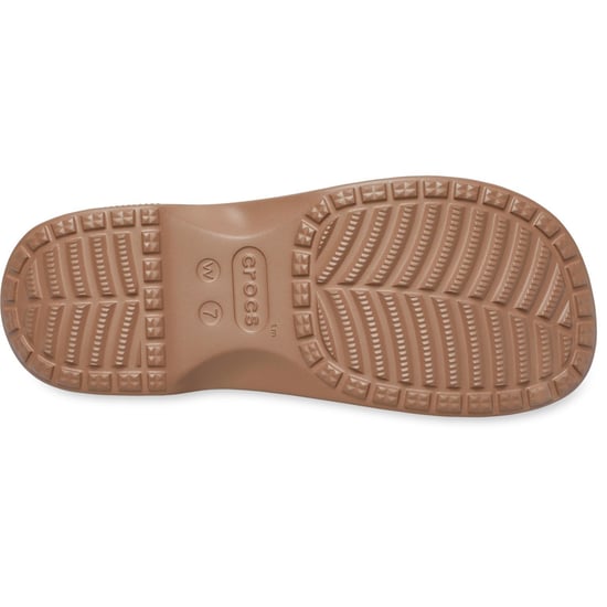 Crocs Classic Cross Strap Thermoplastische Dames Sandalen in Melk Chocolade - Image 4