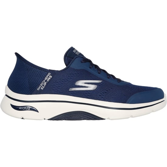 Skechers Arch Fit 2.0 Simplicity 2 Textiel Heren Navy Sneakers - Image 5
