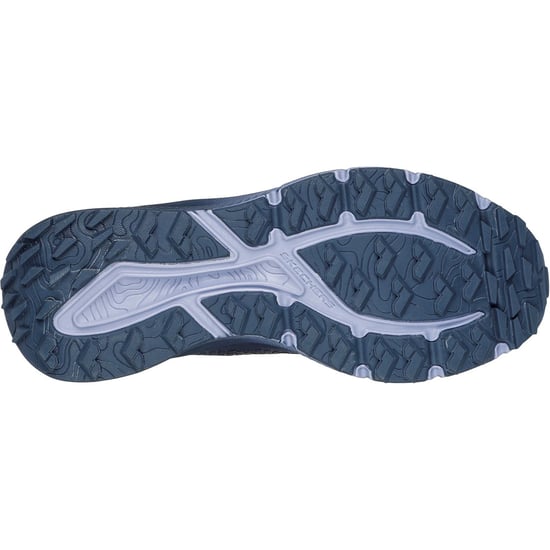 Skechers Switch Back Mist Textiel Dames Marineblauwe Wandelschoenen - Image 2