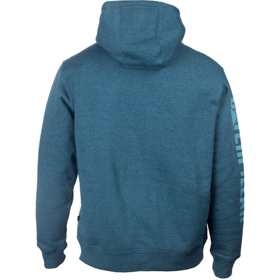 Caterpillar Handelsmerk Banner Katoenen Heren Blauwe Hoodie Sweatshirt - Image 5