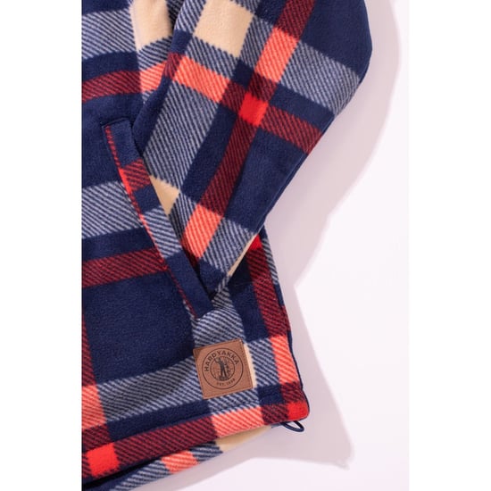 Hard Yakka CHECK ZOODIE Dames Sweatshirt Blauw - Image 4