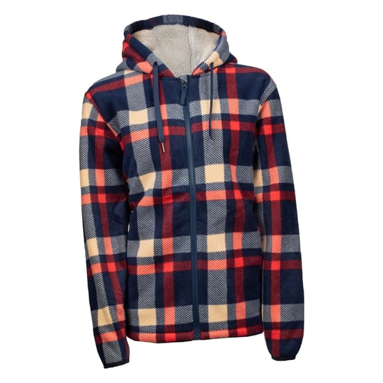 Hard Yakka CHECK ZOODIE Dames Sweatshirt Blauw - Image 5