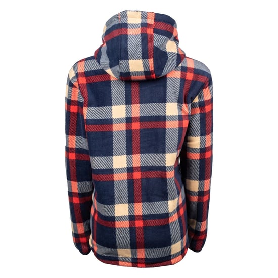 Hard Yakka CHECK ZOODIE Dames Sweatshirt Blauw - Image 6