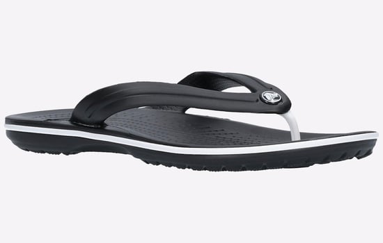 Crocs Crocband Flip Croslite Rubberen Zwarte Slippers - Image 2