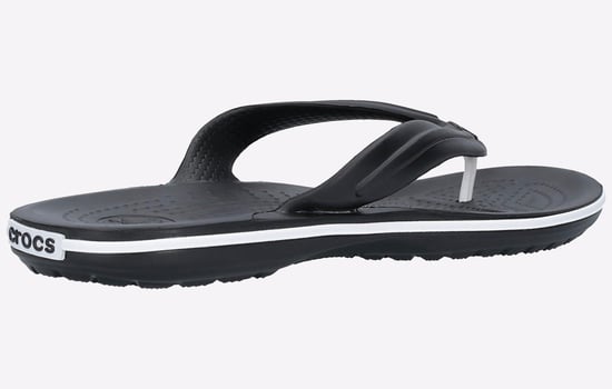 Crocs Crocband Flip Croslite Rubberen Zwarte Slippers - Image 3