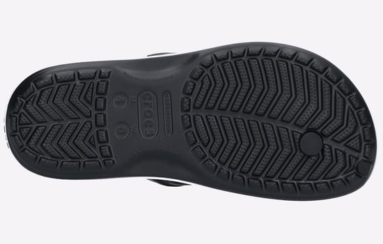 Crocs Crocband Flip Croslite Rubberen Zwarte Slippers - Image 4