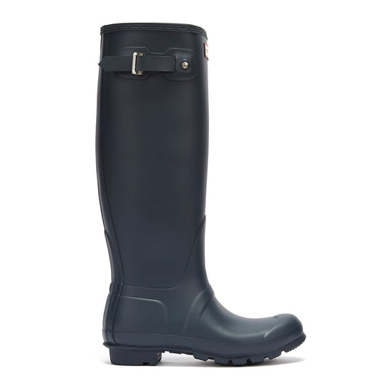 Dames Hunter Original Tall Wellington Boots in Navy - Image 6